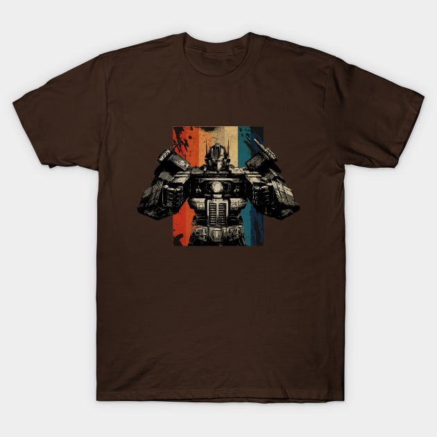 Optimus Warrior Robot T-Shirt by CTShirts